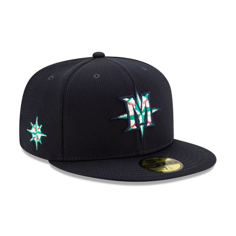 New Era 59Fifty Seattle Mariners Spring Training 2020 Game Hat - Navy