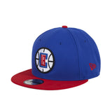 New Era 9Fifty Los Angeles Clippers Alternate Snapback Hat - 2T Royal, Red