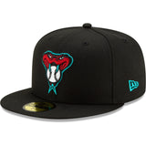 New Era 59Fifty Authentic Collection Arizona Diamonbacks On-Field Alternate Hat - Black