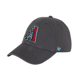 47 Brand Arizona Diamondbacks Cleanup Adjustable Hat - Charcoal