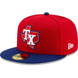 New Era Authentic Collection Texas Rangers Alternate 3 Hat - Red, Royal