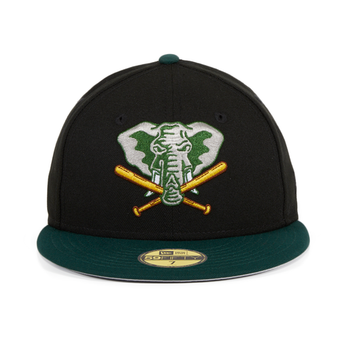 Exclusive New Era 59Fifty Oakland Athletics 1993 Alternate Hat - 2T Black, Green