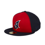 Exclusive New Era 59Fifty Cleveland Indians I Spring Training 2020 Hat - Red, Navy