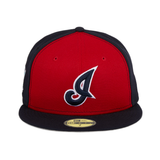 Exclusive New Era 59Fifty Cleveland Indians I Spring Training 2020 Hat - Red, Navy