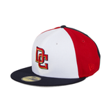 Exclusive New Era 59Fifty Washington Nationals DC Spring Training 2020 Patch PinW Hat - White, Red & Navy