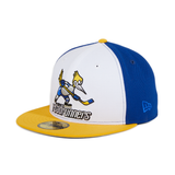 Exclusive New Era 59Fifty Phoenix Roadrunners Rail Hat - 2T White, Royal, Gold