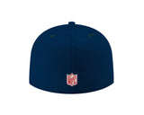 Pre-Order Exclusive New Era 59Fifty New England Patriots Sugar Skull Hat - Navy