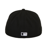 Exclusive New Era 59Fifty Chicago White Sox Script Hat - Black