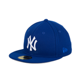 Exclusive New Era 59Fifty New York Yankees 1996 World Series Patch Hat - Royal, White