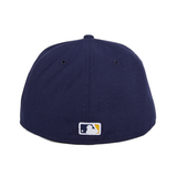 Exclusive New Era 59Fifty Milwaukee Brewers State Alternate Hat - Light Navy