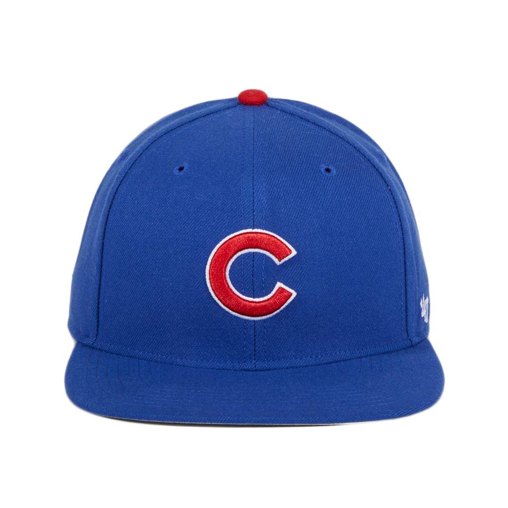 47 Brand No Shot Chicago Cubs Game Snapback Hat - Royal