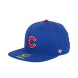 47 Brand No Shot Chicago Cubs Game Snapback Hat - Royal