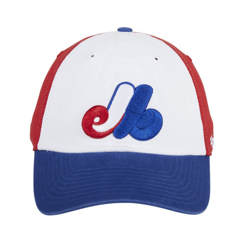 47 Brand Montreal Expos Cleanup Adjustable Hat - Pinwheel