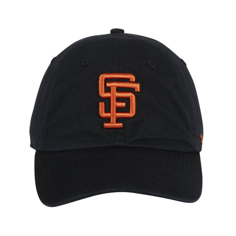 47 Clean Up San Francisco Giants 1983 Logo Adjustable Hat - Black, Orange