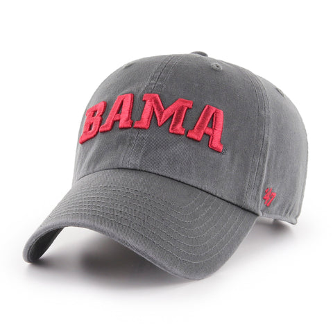 ALABAMA CRIMSON TIDE CHARCOAL SCRIPT 47 CLEAN UP