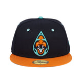 New Era 59Fifty Copa20 Yacumamas De Asheville Hat- 2T Navy, Orange