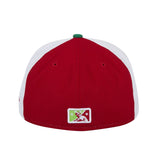 New Era 59Fifty Copa20 Manzanas Luchadoras Fort Wayne Hat - Kelly, White, Red