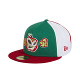 New Era 59Fifty Copa20 Manzanas Luchadoras Fort Wayne Hat - Kelly, White, Red