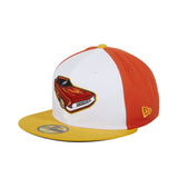 New Era 59Fifty Copa20 Fresno Lowriders Hat - White, Orange, Gold