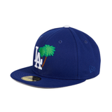 New Era 59Fifty Los Angeles Dodgers Palm Tree Hat - Royal, White