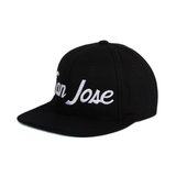 Hood Hats San Jose Snapback Hat - Black