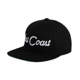 Hood Hats West Coast Snapback Hat - Black