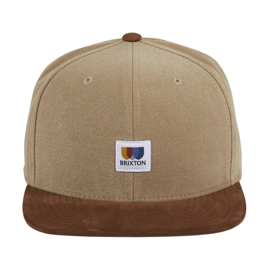 Brixton Alton MP Snapback - Khaki, Tan