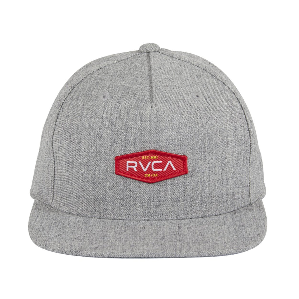 RVCA  Stanley Snapback Hat - Heather Gray