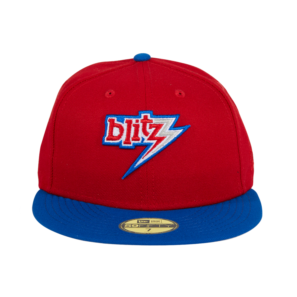 Exclusive New Era 59Fifty Chicago Blitz Hat - Red, Royal