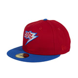 Exclusive New Era 59Fifty Chicago Blitz Hat - Red, Royal