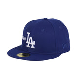 Exclusive New Era 59Fifty Los Angeles Dodgers Crenshaw Hat - Royal, White