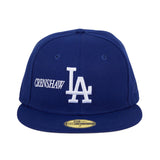 Exclusive New Era 59Fifty Los Angeles Dodgers Crenshaw Hat - Royal, White