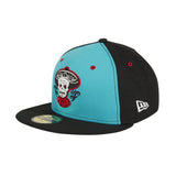 New Era 59Fifty RL Albuquerque Mariachis Hat - Teal, Black