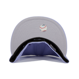 Pre-order Exclusive New Era 59Fifty New York Yankees 1947 World Series Patch Hat - Lavender