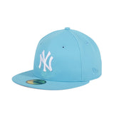 Pre-order Exclusive New Era 59Fifty New York Yankees 2000 World Series Patch Hat - Neon Blue