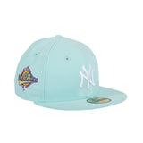 Pre-order Exclusive New Era 59Fifty New York Yankees 1996 World Series Patch Hat - Mint, White