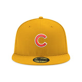 Pre-order Exclusive New Era 59Fifty Chicago Cubs 2016 World Series Patch W/ Grey UV Hat - Gold, White