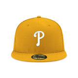 Pre-order Exclusive New Era 59Fifty Philadelphia Phillies 2008 World Series Patch W/ Grey UV Hat - Gold, White