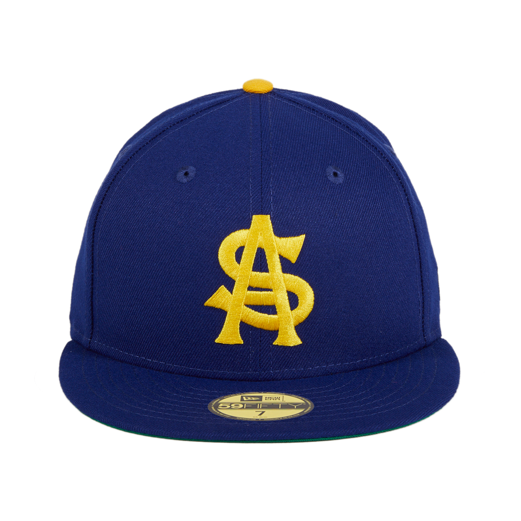 Exclusive New Era 59Fifty San Antonio Missions Hat - Royal, Gold –  demo-hatclub