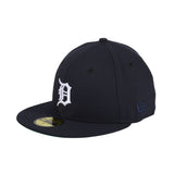 New Era 59Fifty Detroit Tigers 1968 World Series Patch Hat - Navy, White