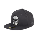 Pre-order New Era 59Fifty Mandalorian Hat - Graphite