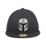 Pre-order New Era 59Fifty Mandalorian Hat - Graphite