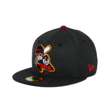 Pre-order Exclusive New Era 59Fifty Chamuco Base Stealers Hat - Black