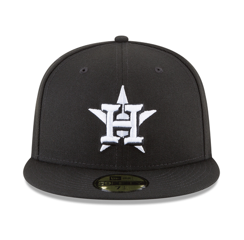 Astros Retro Astrodome 3D Classic Yp Snapback Trucker Hat- Black/ White