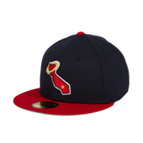 Pre-Order Exclusive New Era 59Fifty Los Angeles Angels State Spring Training 2020 Patch Hat - 2T Navy, Red