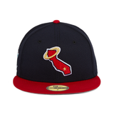 Pre-Order Exclusive New Era 59Fifty Los Angeles Angels State Spring Training 2020 Patch Hat - 2T Navy, Red