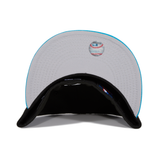 Pre-Order Exclusive New Era 59Fifty Florida Marlins Batting Practice Spring Training 2020 Patch Hat - 2T Black, Blue