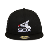 Pre-Order Exclusive New Era 59Fifty Chicago White Sox 1976 Alternate Spring Training 2020 Patch Hat - Black