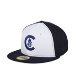 Pre-Order Exclusive New Era 59Fifty Chicago Cubs 1911 Spring Training 2020 Patch Rail Hat - White, Navy