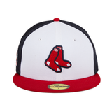 Pre-Order Exclusive New Era 59Fifty Boston Red Sox Alternate Spring Training 2020 Hat - White, Red